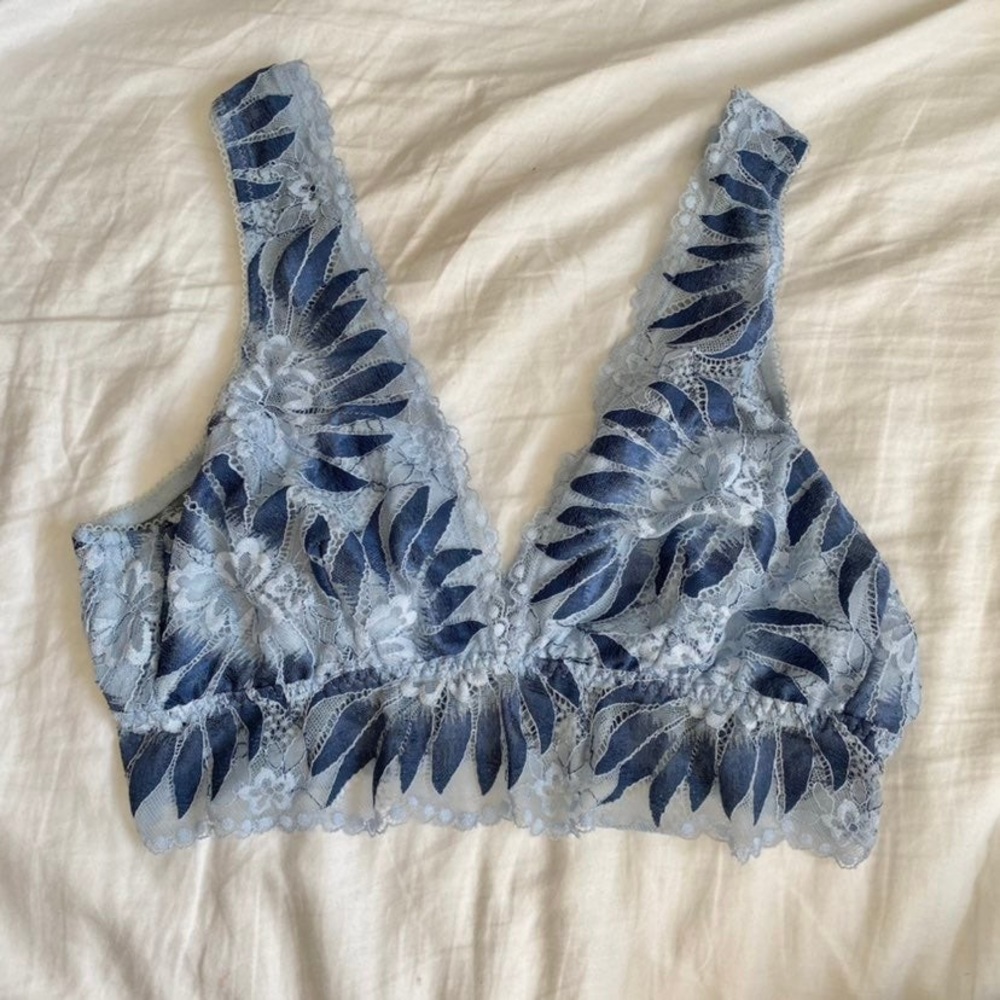 Blue Lace Bralette
